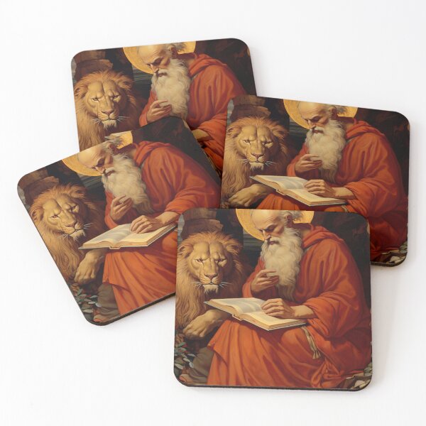 Item preview, Saint Jerome designed and sold by SanctifiedSouls.