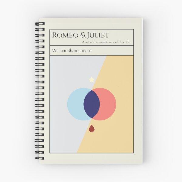 Item preview, Romeo and Juliet Shakespeare Minimalist Abstract Art Design designed and sold by kakarikihill.