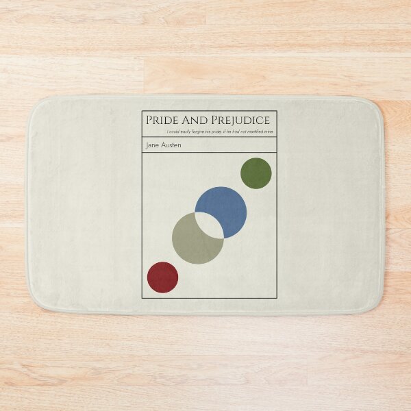 Item preview, Pride and Prejudice Jane Austen Minimalist Abstract Art Design designed and sold by kakarikihill.