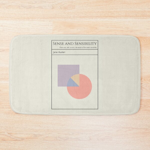Item preview, Sense and Sensibility Jane Austen Minimalist Art designed and sold by kakarikihill.