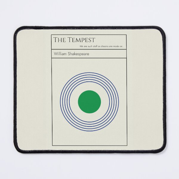 Item preview, The Tempest Shakespeare Minimalist Abstract Art Design designed and sold by kakarikihill.