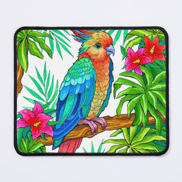 Item preview, Topical Parrot - 1 designed and sold by Anas Arts.