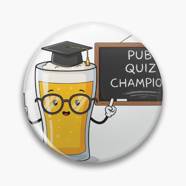 Item preview, Pub Quiz Champion Shirt – UK Humor Tee – British Pub Culture designed and sold by Collision19.
