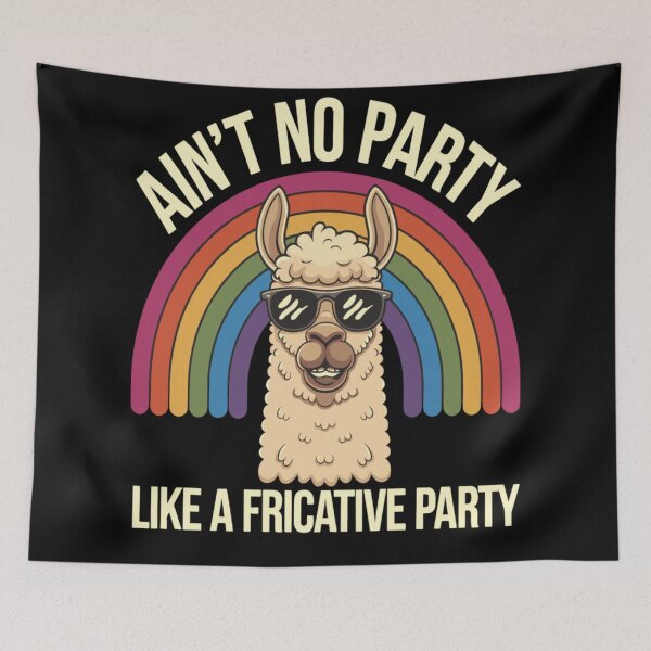 Item preview, Speech Therapy No Party Like A Fricative Party designed and sold by KitonicTees.