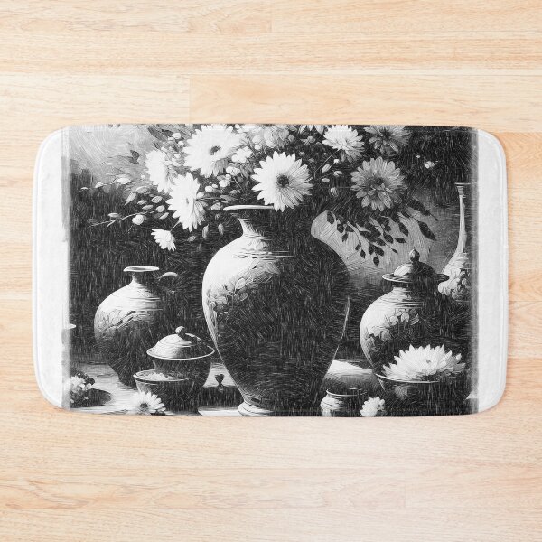 Item preview, BW Vase - 6 designed and sold by Anas Arts.
