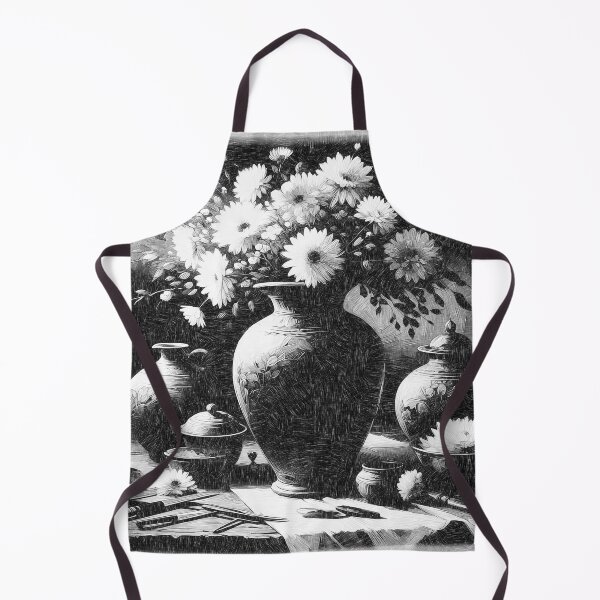 Item preview, BW Vase - 6 designed and sold by Anas Arts.