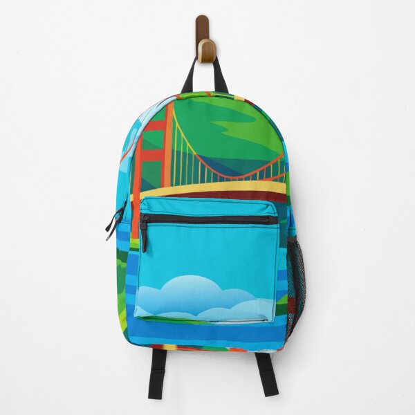 Item preview, City by the Bay – Iconic Red Bridge designed and sold by Magnetic Appeal.