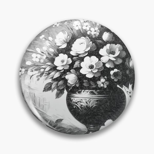 Item preview, BW Vase - 5 designed and sold by Anas Arts.