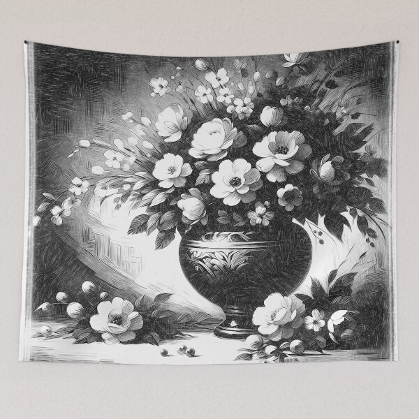 Item preview, BW Vase - 5 designed and sold by Anas Arts.