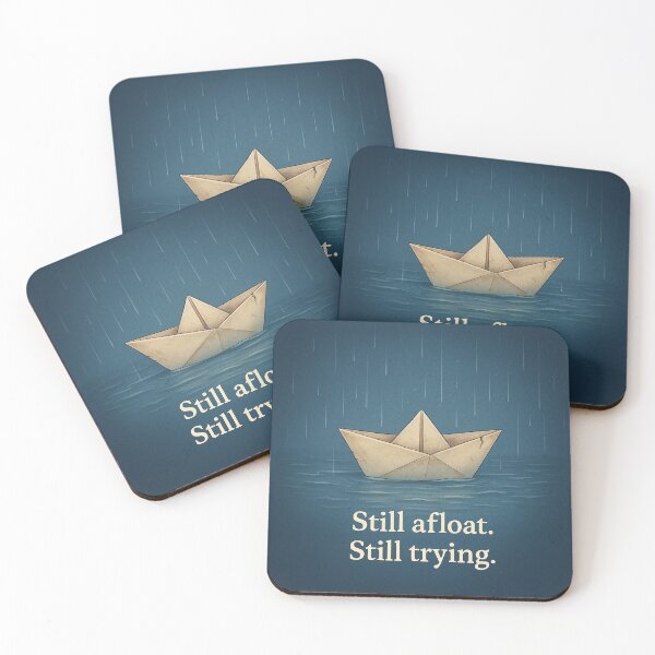 Item preview, Still Afloat. Still Trying designed and sold by Neovibe Print.