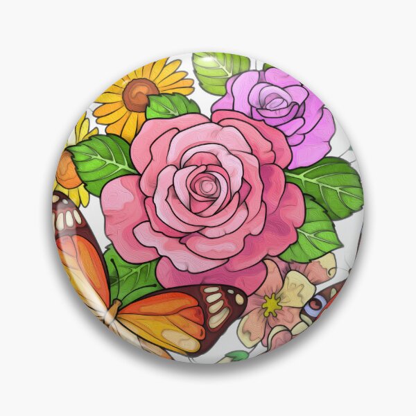 Artikelvorschau, Frühlingsrosen und Blumen entworfen und verkauft von Anas Arts.