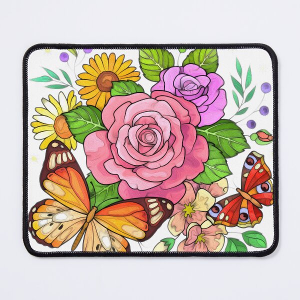 Item preview, Spring Roses and Flowers designed and sold by Anas Arts.
