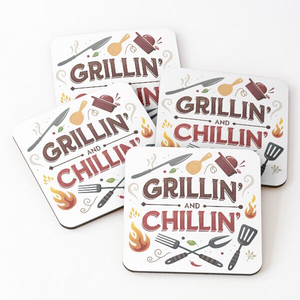 Item preview, Grillin' and Chillin' designed and sold by GogoGrove.