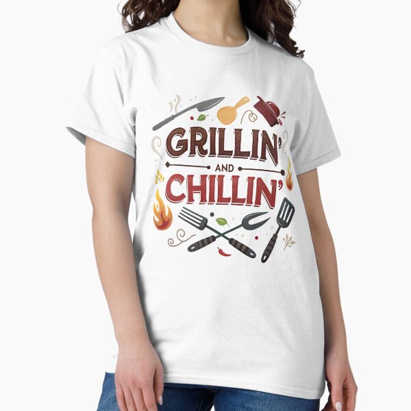 Item preview, Grillin' and Chillin' designed and sold by GogoGrove.