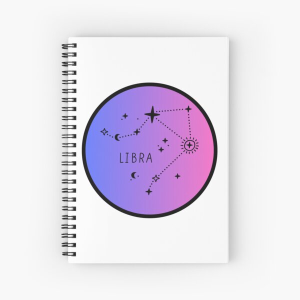 Item preview, Libra Zodiac Logo with Constellation Gradient designed and sold by Midnight789.
