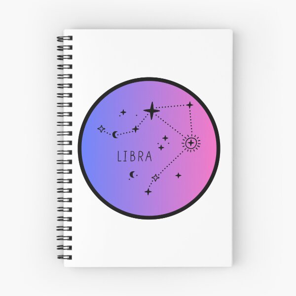 Item preview, Libra Zodiac Logo with Constellation Gradient designed and sold by Midnight789.