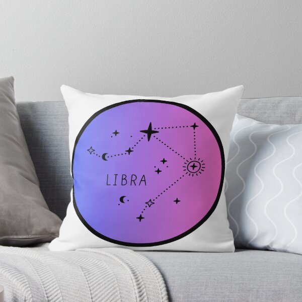 Item preview, Libra Zodiac Logo with Constellation Gradient designed and sold by Midnight789.