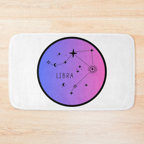 Item preview, Libra Zodiac Logo with Constellation Gradient designed and sold by Midnight789.