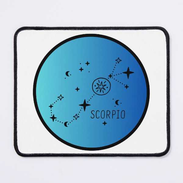 Item preview, Scorpio Zodiac Logo with Constellation Gradient designed and sold by Midnight789.