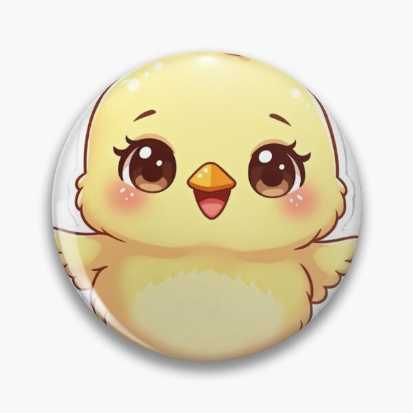 Aperçu de l'œuvre Autocollant mignon de poulet chibi kawaii créée et vendue par Gscode.