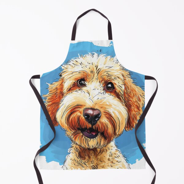 Item preview, Cute Doodle Goldendoodle Labradoodle Cartoon Dog designed and sold by Bichon Boutique.