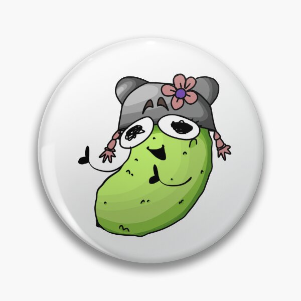 Item preview, Pickle in a Beanie Logo !!! designed and sold by PickleBeanArt.