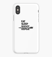 Archery Gifts - Eat Sleep Shoot Repeat iPhone Case