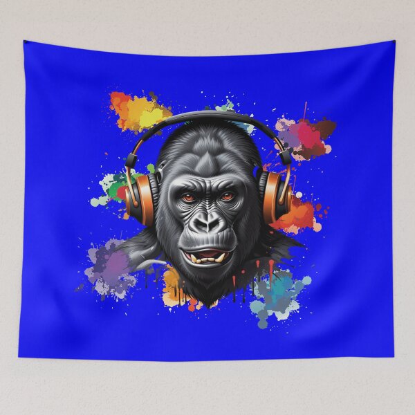 Item preview, THE COLORFUL ART OF MUSIC (#0000FF) designed and sold by Marlon Oseguera.