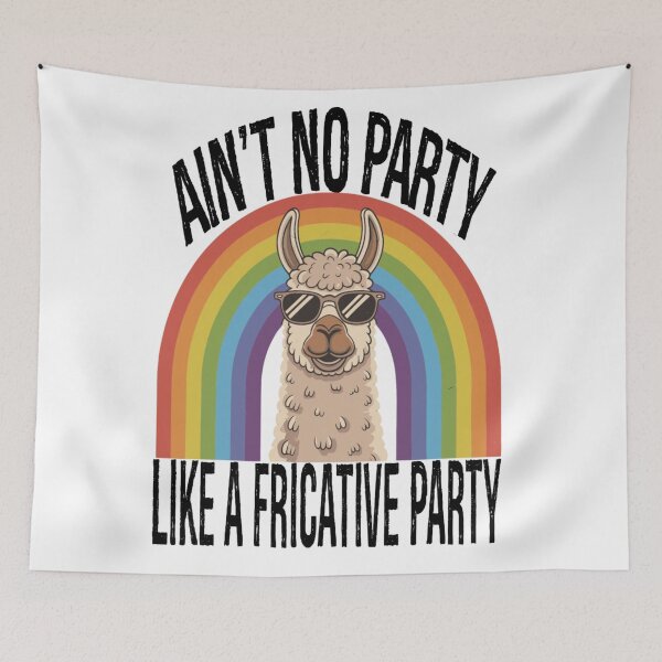 Item preview, Speech Therapy No Party Like A Fricative Party designed and sold by KitonicTees.