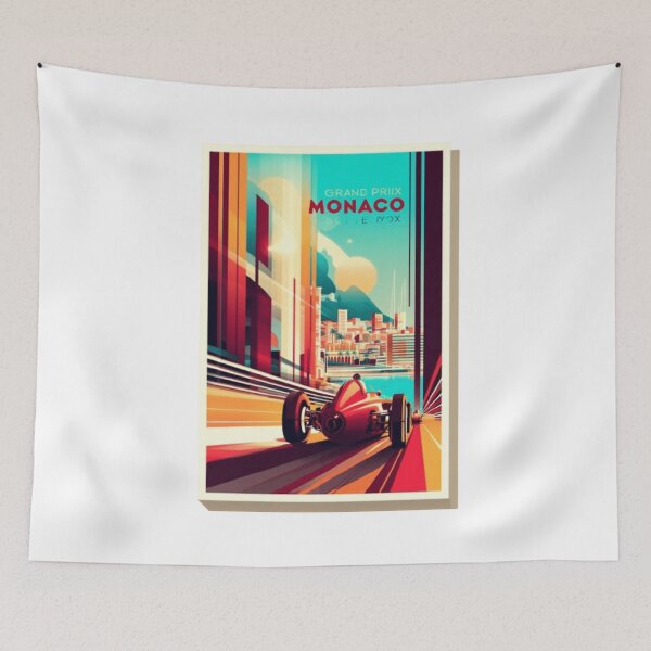 Item preview, Monaco Formula 1 Grand Prix designed and sold by Pit Stop Prints.