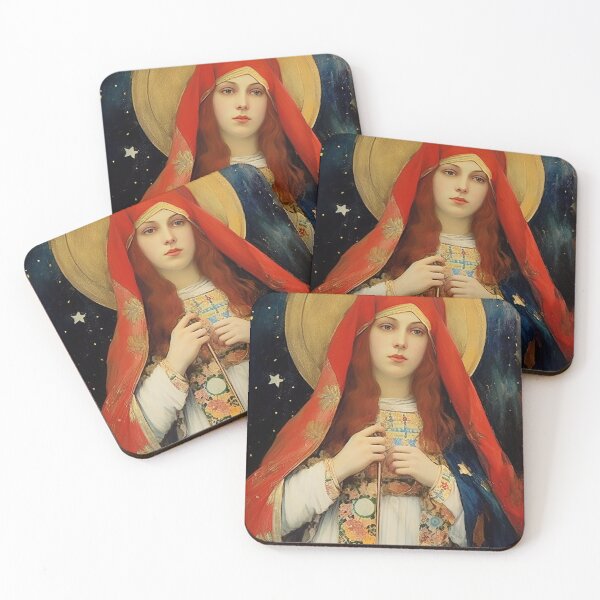 Item preview, Saint Sabina designed and sold by SanctifiedSouls.