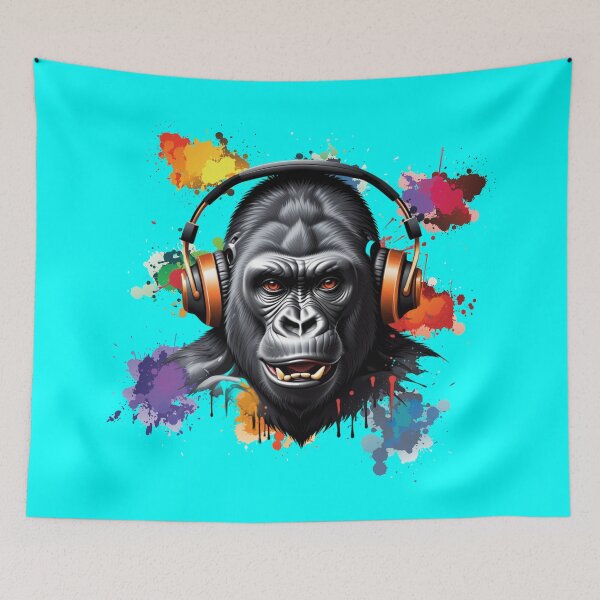 Item preview, THE COLORFUL ART OF MUSIC (#00FFFF) designed and sold by Marlon Oseguera.