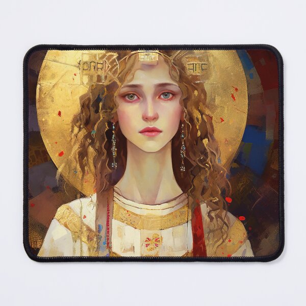 Item preview, Saint Ursula designed and sold by SanctifiedSouls.