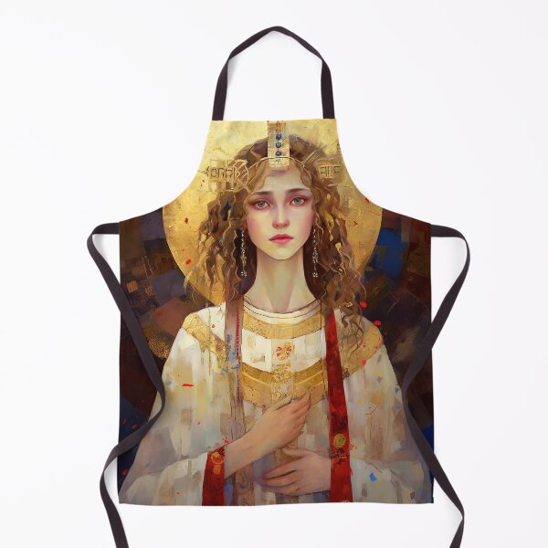 Item preview, Saint Ursula designed and sold by SanctifiedSouls.