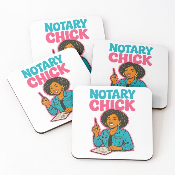 Item preview, Notary Chick - Cool Retro Notary Public Cartoon Tee designed and sold by NotaryLife.