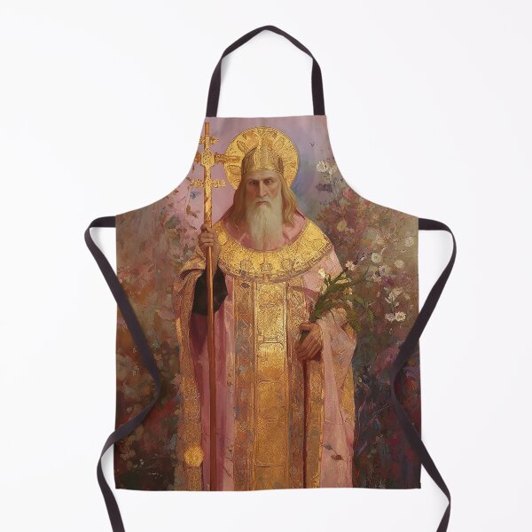 Item preview, Saint Thorlak of Iceland designed and sold by SanctifiedSouls.