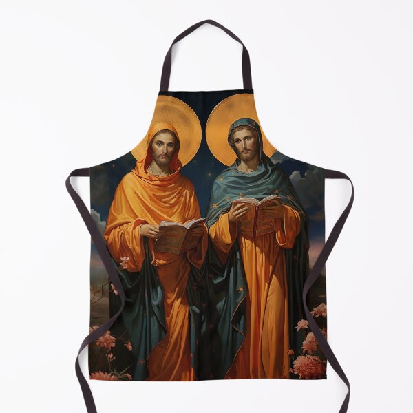 Item preview, Saints Cosmas and Damian designed and sold by SanctifiedSouls.