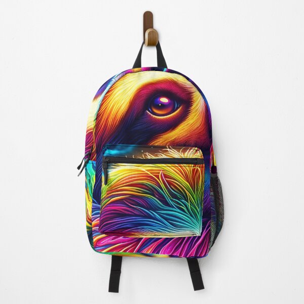 Item preview, Rainbow Sloth in Neon Ink – Vibrant Psychedelic Chill Art designed and sold by clipify.