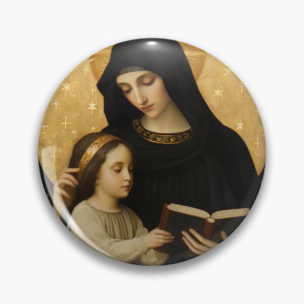 Item preview, Saint Marcellina designed and sold by SanctifiedSouls.