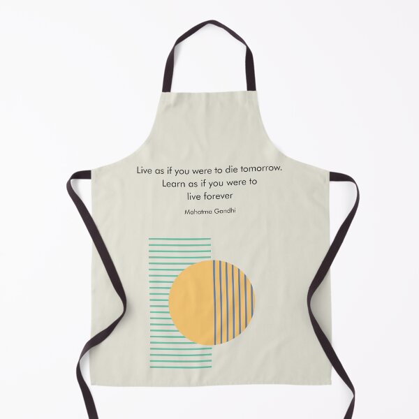 Item preview, Learn Forever Mahatma Gandhi Quote India Peace designed and sold by kakarikihill.