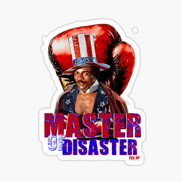 Item preview, MASTER OF DISASTER  Boxing Champion  designed and sold by Fed Up Design & Creation.