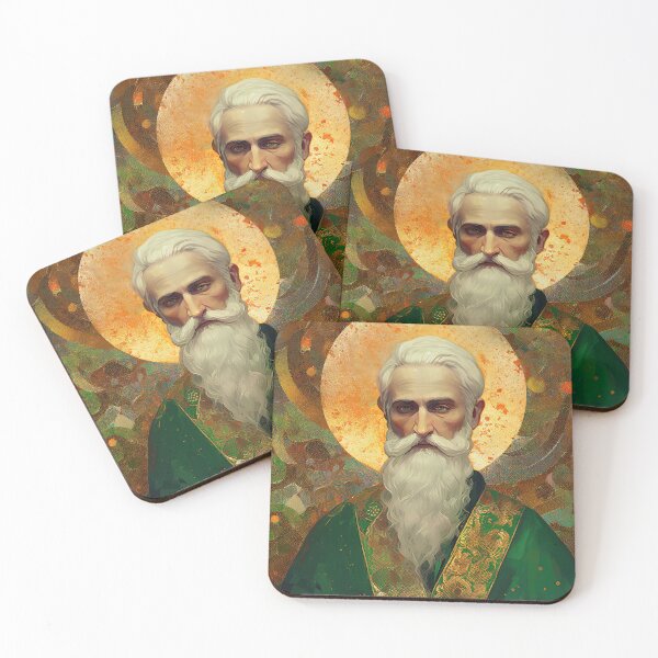 Item preview, Saint Patrick designed and sold by SanctifiedSouls.