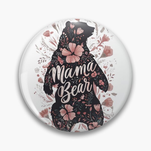 Item preview, Cute Flower Mama Bear  designed and sold by PlanetMarker.