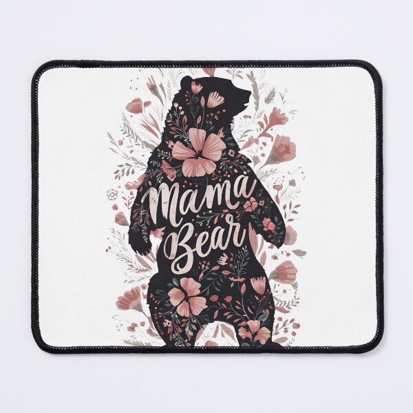 Item preview, Cute Flower Mama Bear designed and sold by PlanetMarker.