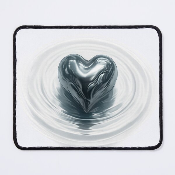 Item preview, A Drop of Heart – Metal + Water Series (25/29) designed and sold by RinWinArts.