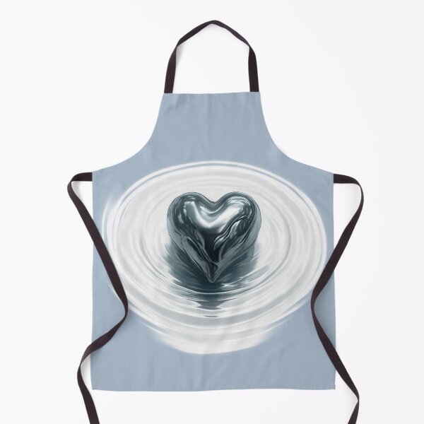 Item preview, A Drop of Heart – Metal + Water Series (25/29) designed and sold by RinWinArts.