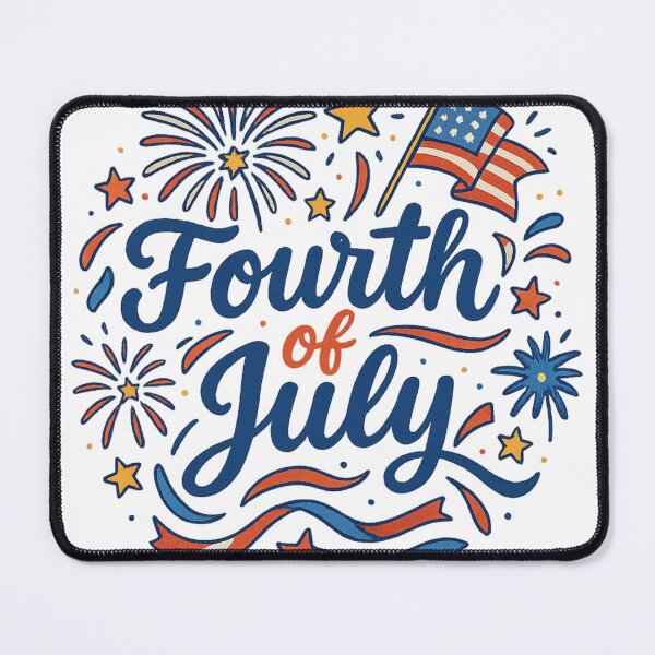 Item preview, Colourful 4th of July Illustration  designed and sold by Brontox.