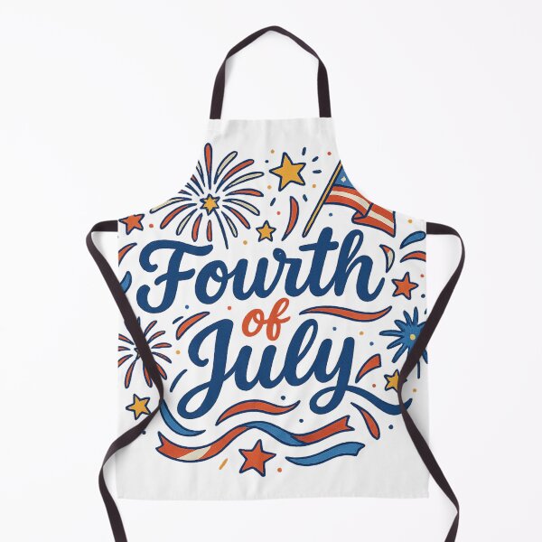 Item preview, Colourful 4th of July Illustration  designed and sold by Brontox.