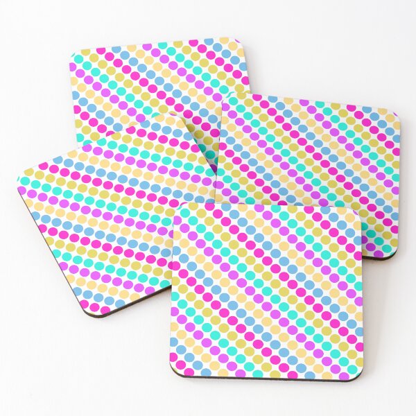 Item preview, Colorful Retro Sixties Polka Dot Pattern Bright designed and sold by fuzzyfox.