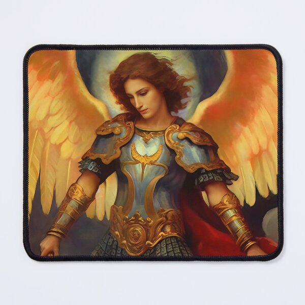 Item preview, Saint Michael the Archangel designed and sold by SanctifiedSouls.
